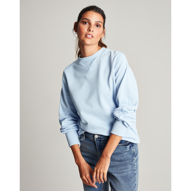 Joules Amina Crew Neck Sweatshirt - Yorkshire Sky-1